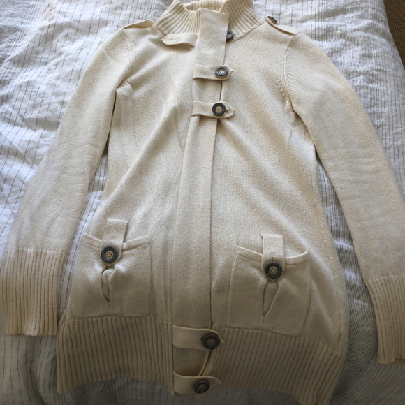 KENSIE Cream Sweater - Picture 4 of 5